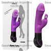 Vibrador 2 motores y estimulador de clitoris